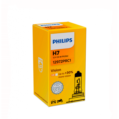 Галогеновая лампа Philips H7 Vision (Premium) 12972PRC1